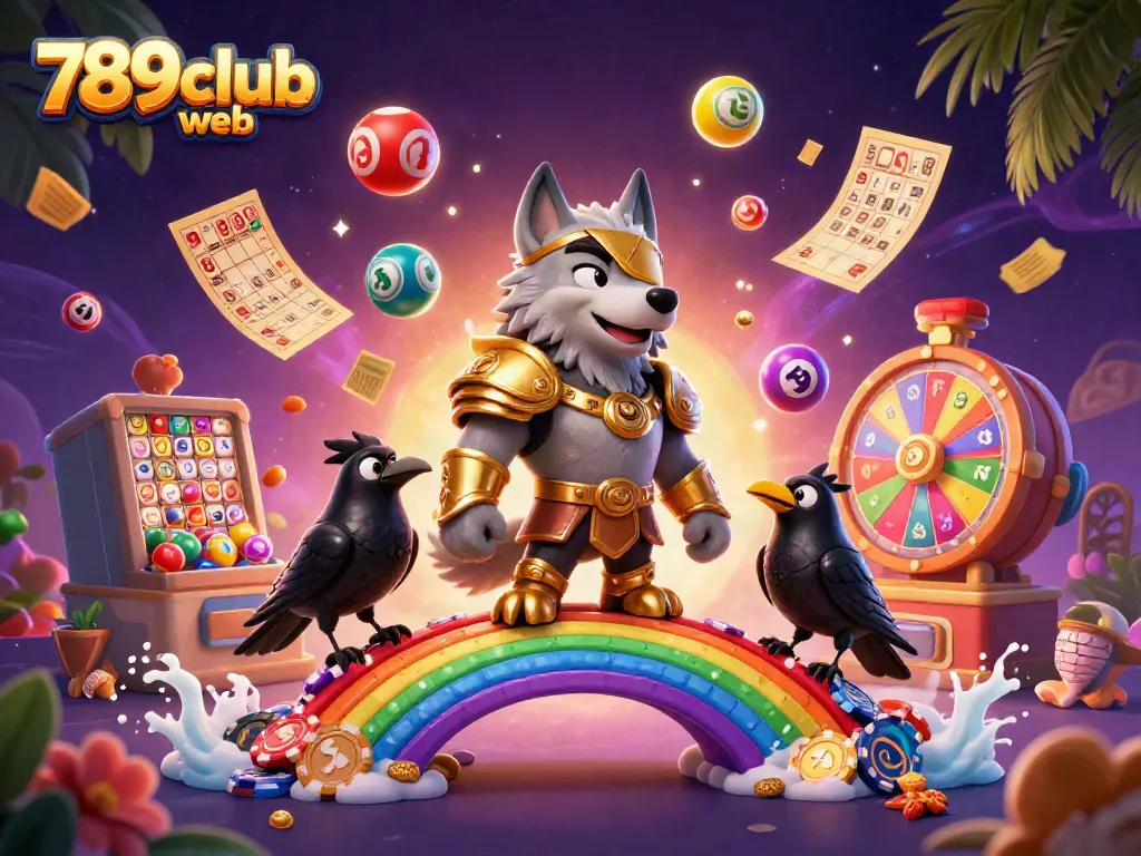 Experience exhilarating gaming at 789club web with vibrant casino elements and rich mythical imagery.