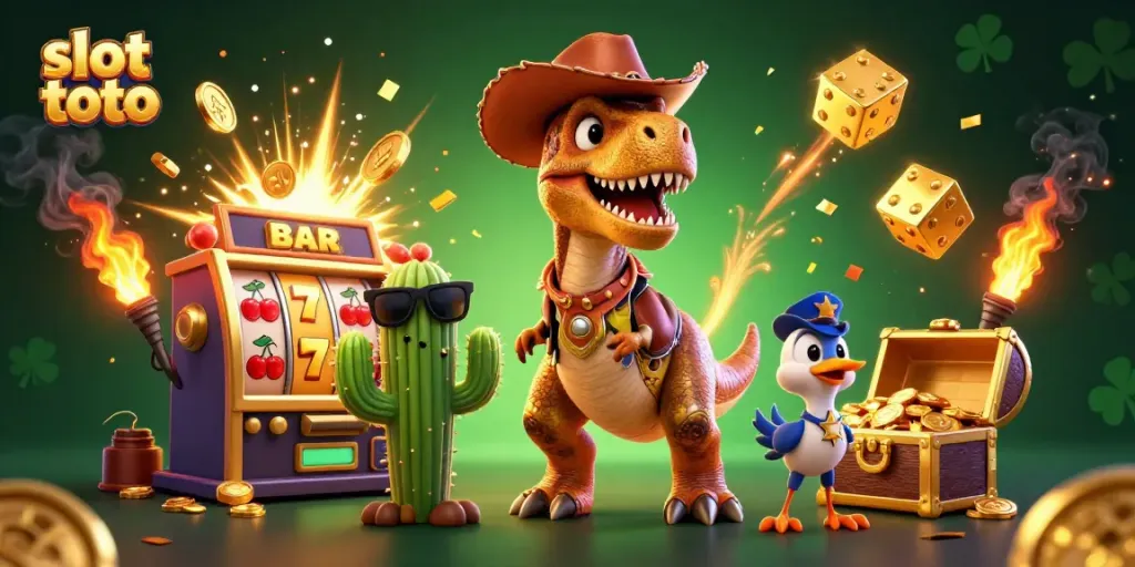 Menangkan slot toto dengan petualangan seru di kasino kartun digital.